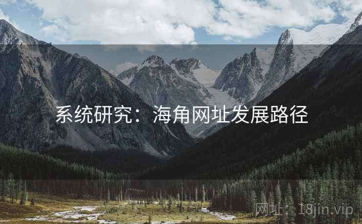 系统研究：海角网址发展路径